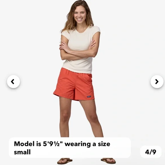 NWT Patagonia Women's 5" Baggies Shorts. Size Medium. - Picture 3 of 7